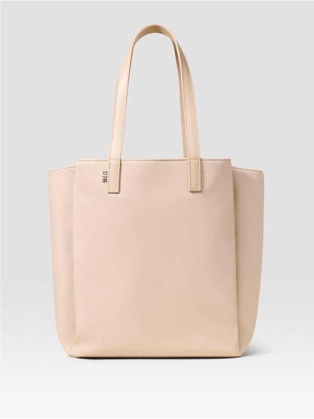 BEIS Commuter Tote in Beige *flaws read